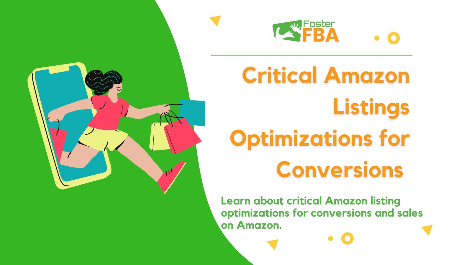 Critical Amazon Listings Optimizations for Conversions